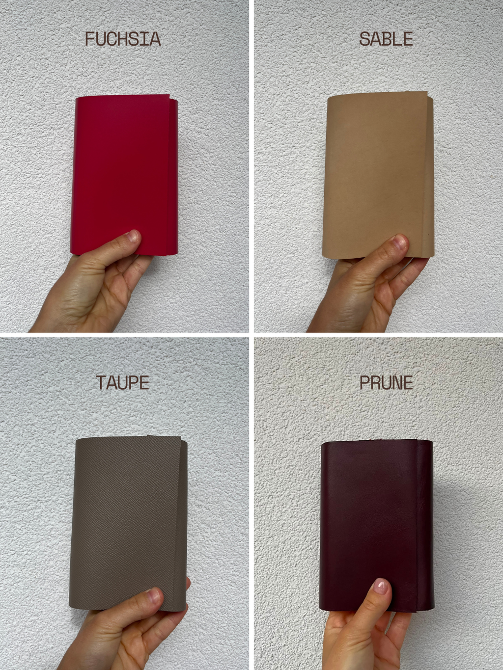 Couverture de carnet Pocket en cuir