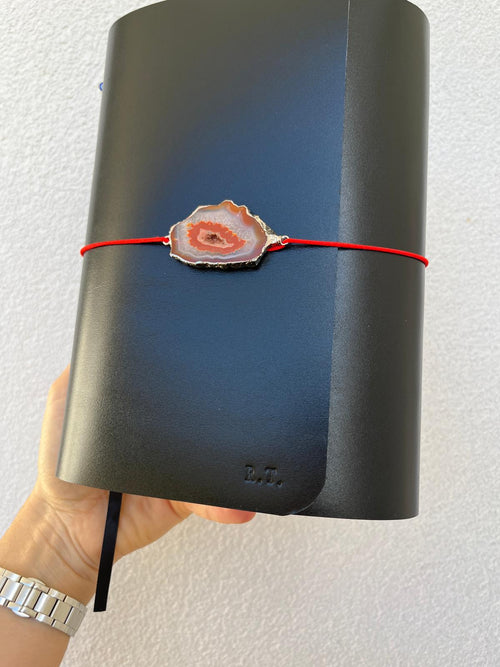 Couverture de carnet A5 en cuir
